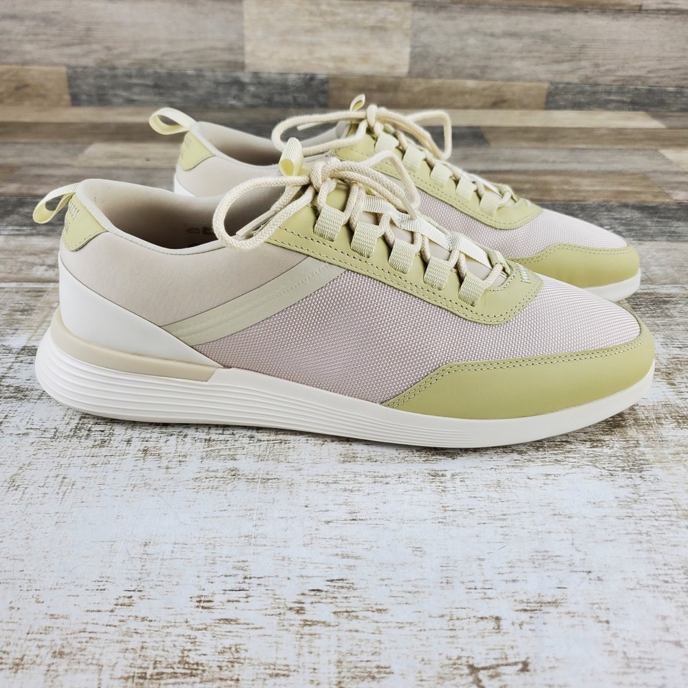 Wolf & Shepherd Crossover Victory Trainers Mens Sz 10 Lemon Ice White Sneakers